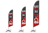 Angled Flags