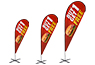 Custom Teardrop Flags 