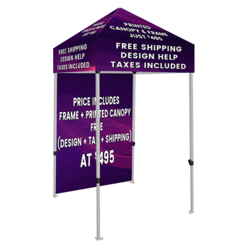 5x5 canopy
